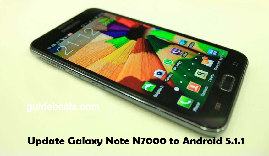 update Galaxy Note N7000 to Android 5.1.1