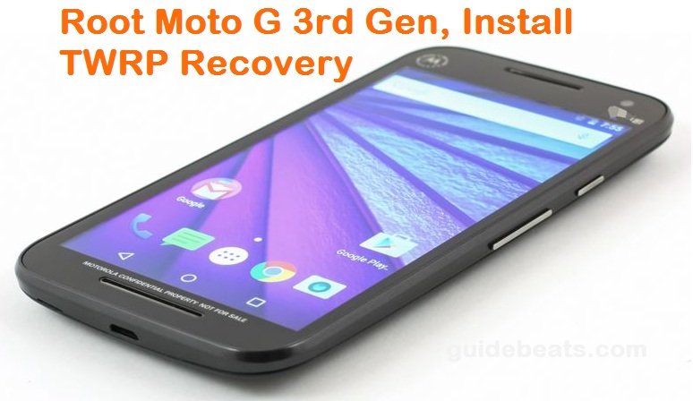 Root Moto G 3rd Gen, Install TWRP Recovery