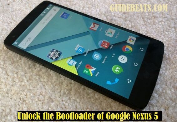 Unlock the Bootloader of Google Nexus 5