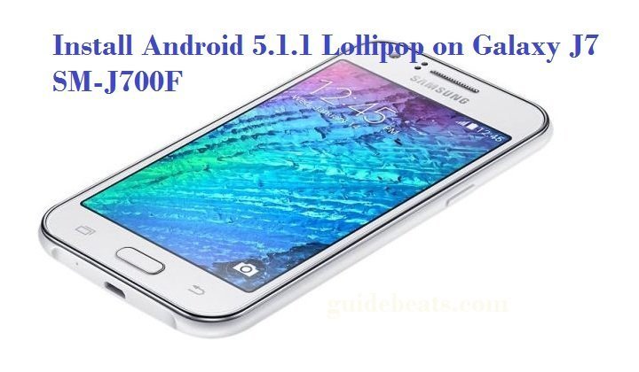 Android 5.1.1 Lollipop on Galaxy J7