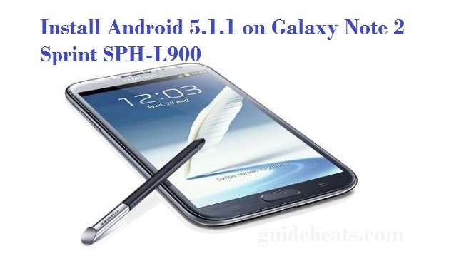 Android 5.1.1 on Galaxy Note 2 Sprint