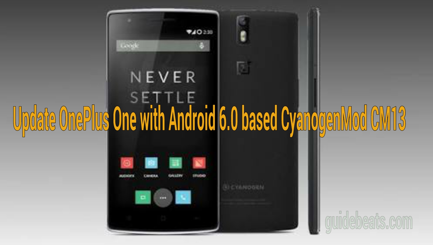 Update OnePlus One with Android 6.0