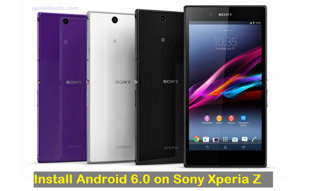 Install Android 6.0 on Sony Xperia Z Ultra