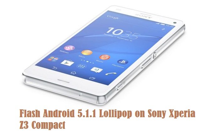 Android 5.1.1 Lollipop on Sony Xperia Z3 Compact