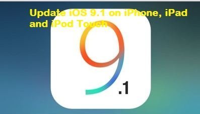 update iOS 9.1