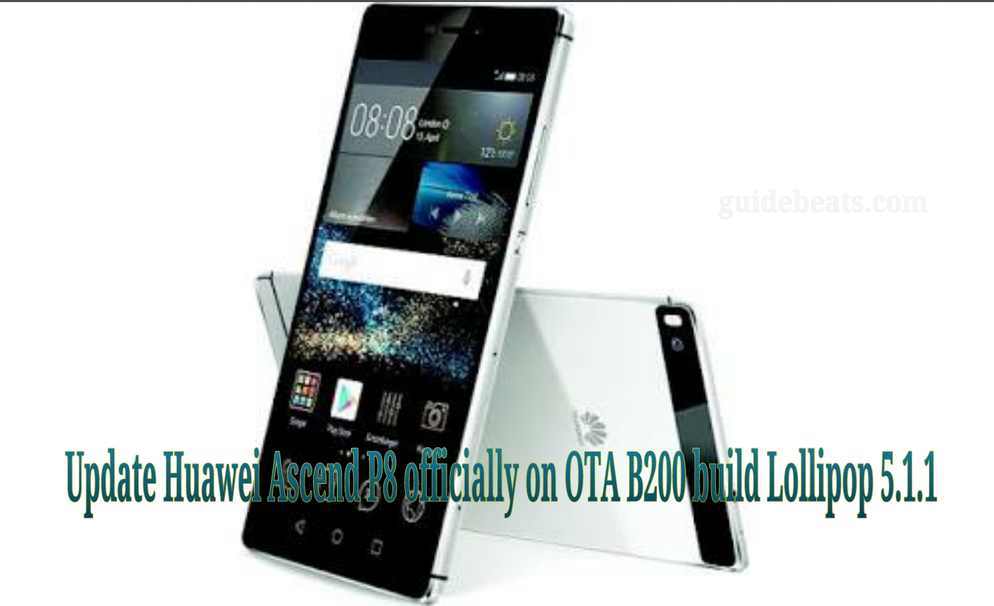 update Huawei Ascend P8 officially