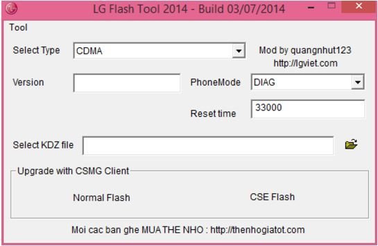 LG Flash Tool 2014