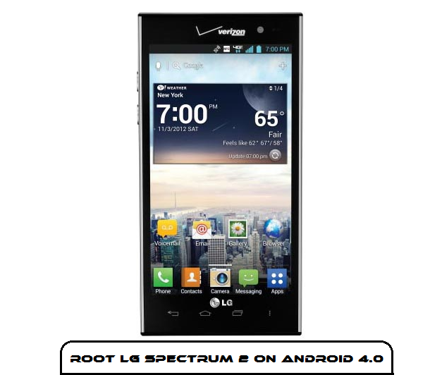 Guide to Root LG Spectrum 2 on Android 4.0 Ice Cream Sandwich
