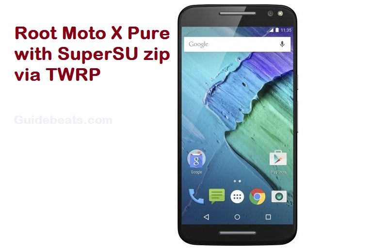 Root Moto X Pure with SuperSU