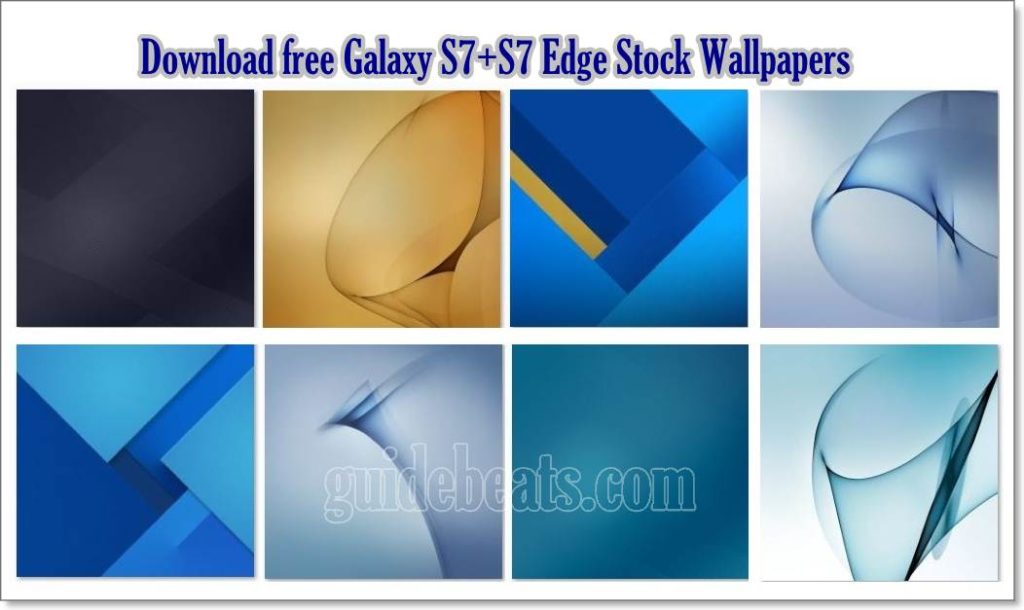 Download free Galaxy S7+S7 Edge Stock Wallpapers