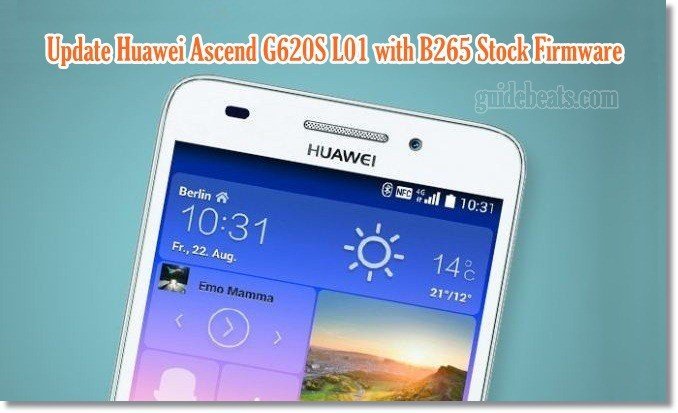 Update Huawei Ascend G620S L01