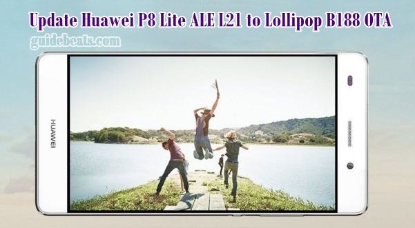 Update Huawei P8 Lite ALE L21 to Lollipop B188 OTA firmware