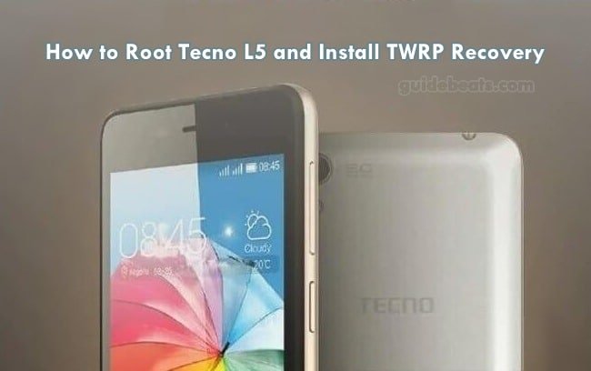 Root Tecno L5 and Install TWRP Custom Recovery running Android 5.1.1 Lollipop