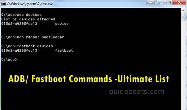 ADB/ Fastboot Commands -Ultimate List of Most Frequently Used on Android devices