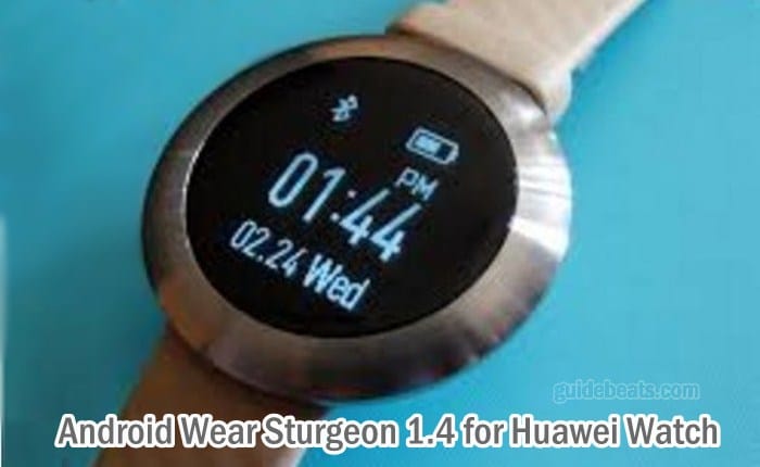 Install Android Wear Sturgeon 1.4 Marshmallow Updates Manually on Huawei Watch
