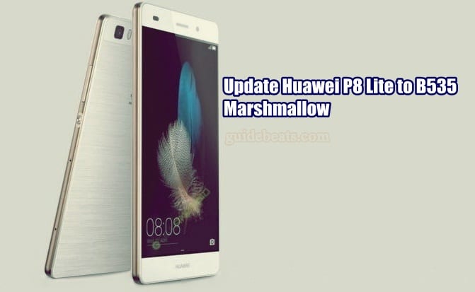 Update Huawei P8 Lite ALE-L21 to B535 Marshmallow Full Firmware [Russia]