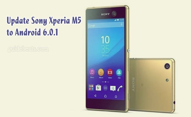 Update Sony Xperia M5 to Android 6.0.1 Marshmallow