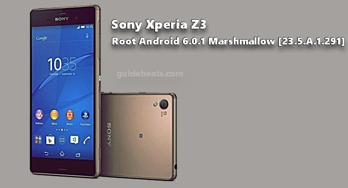 Root Xperia Z3 Compact D5803, D5833 on Marshmallow 23.5.A.1.291