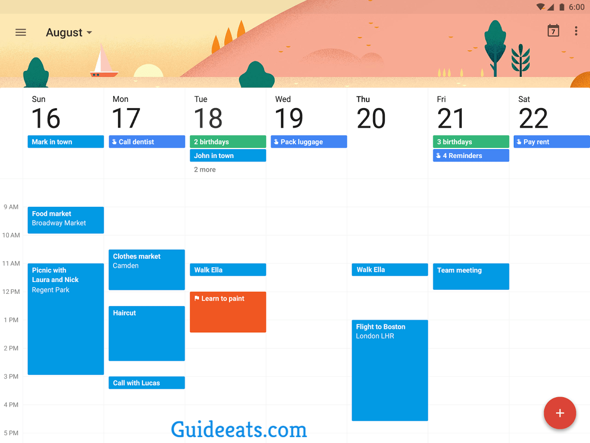 Top 5 Best Free Calendar Apps for Android Devices