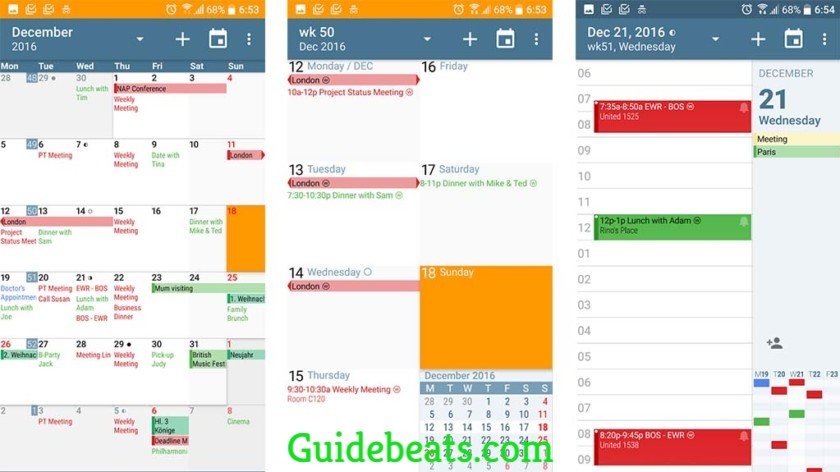 Top 5 Best Free Calendar Apps for Android Devices