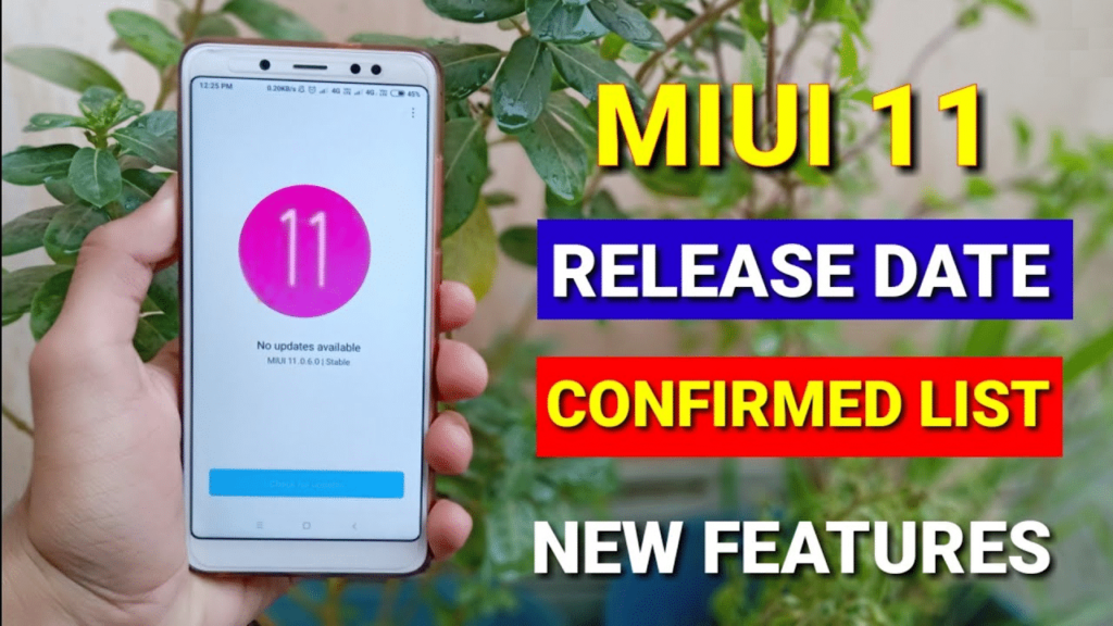 Download and Install MIUI 11 Rom, Features And Supported Devices